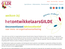 Tablet Screenshot of hetontwikkelaarsgilde.nl